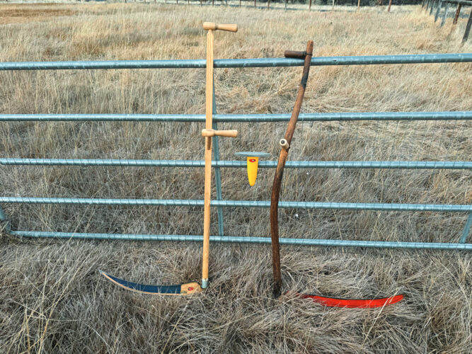 How to Use a Scythe to Cut Grass